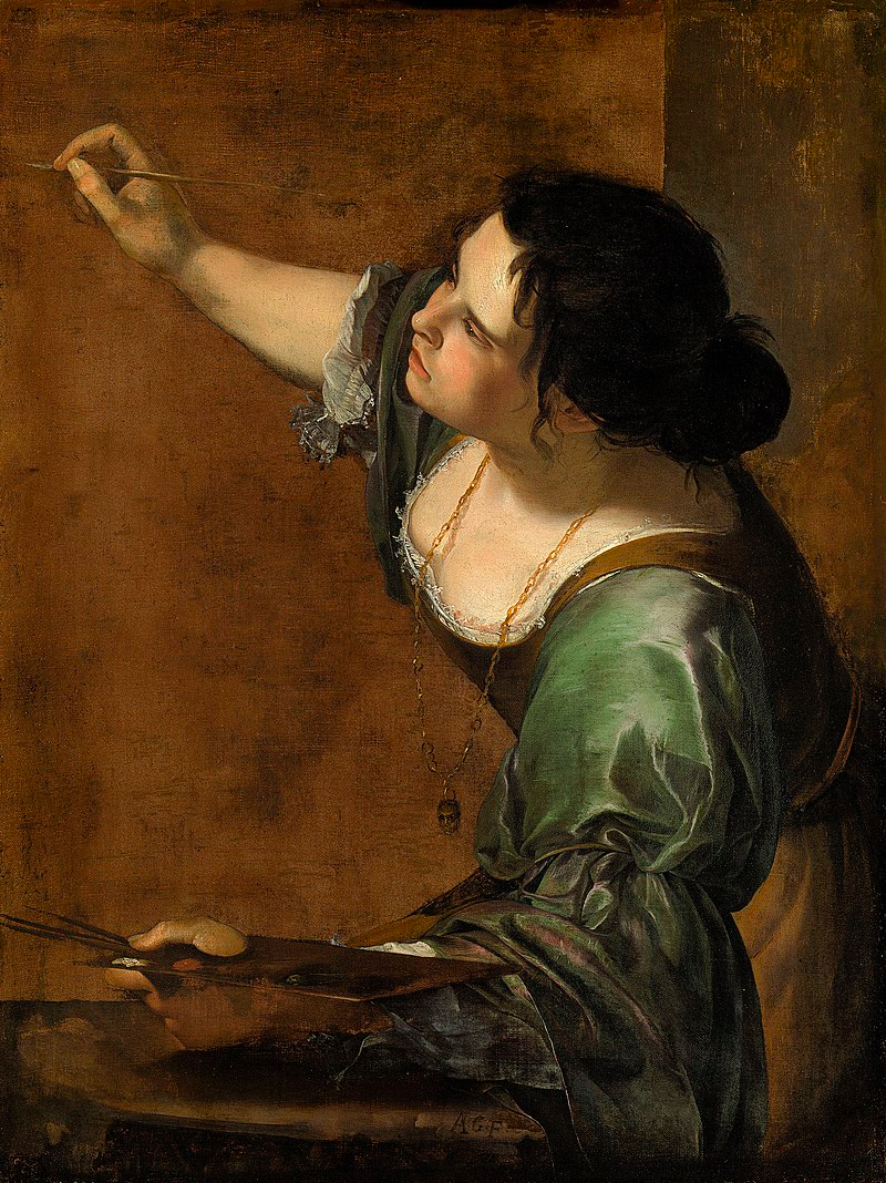 Autoportrait en allégorie de la peinture, Artémisia Gentileschi (1638-1639)